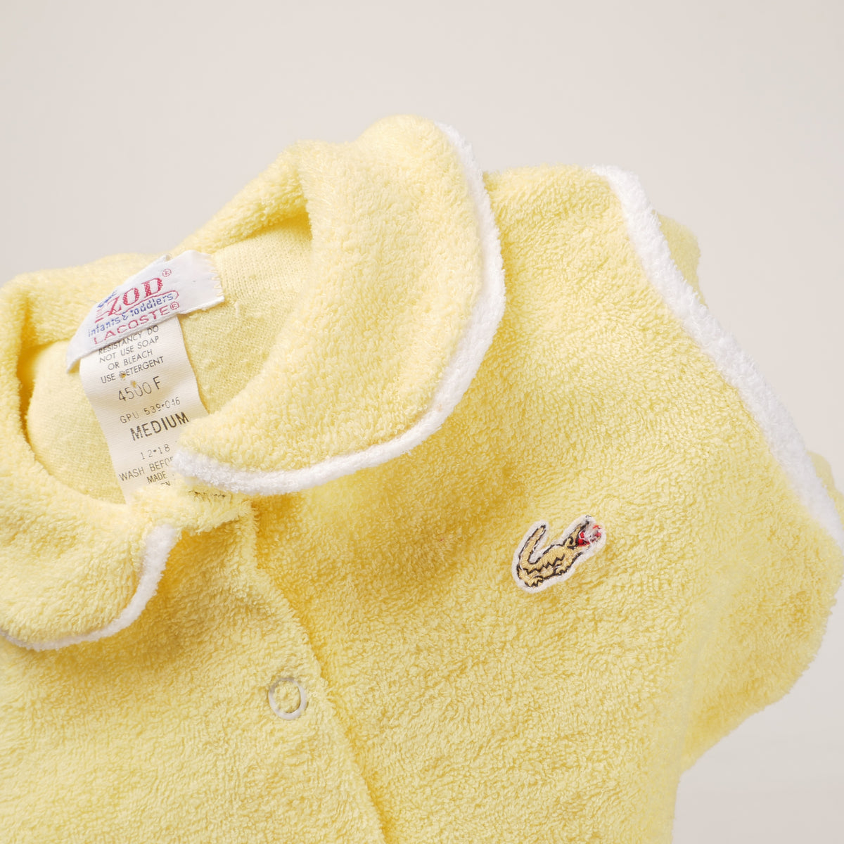 Vintage Lacoste Baby Onesie - 12/18M