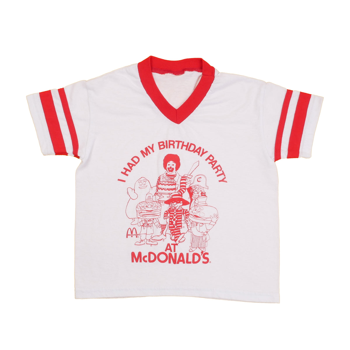 McDonalds Birthday Kids T-Shirt - YS