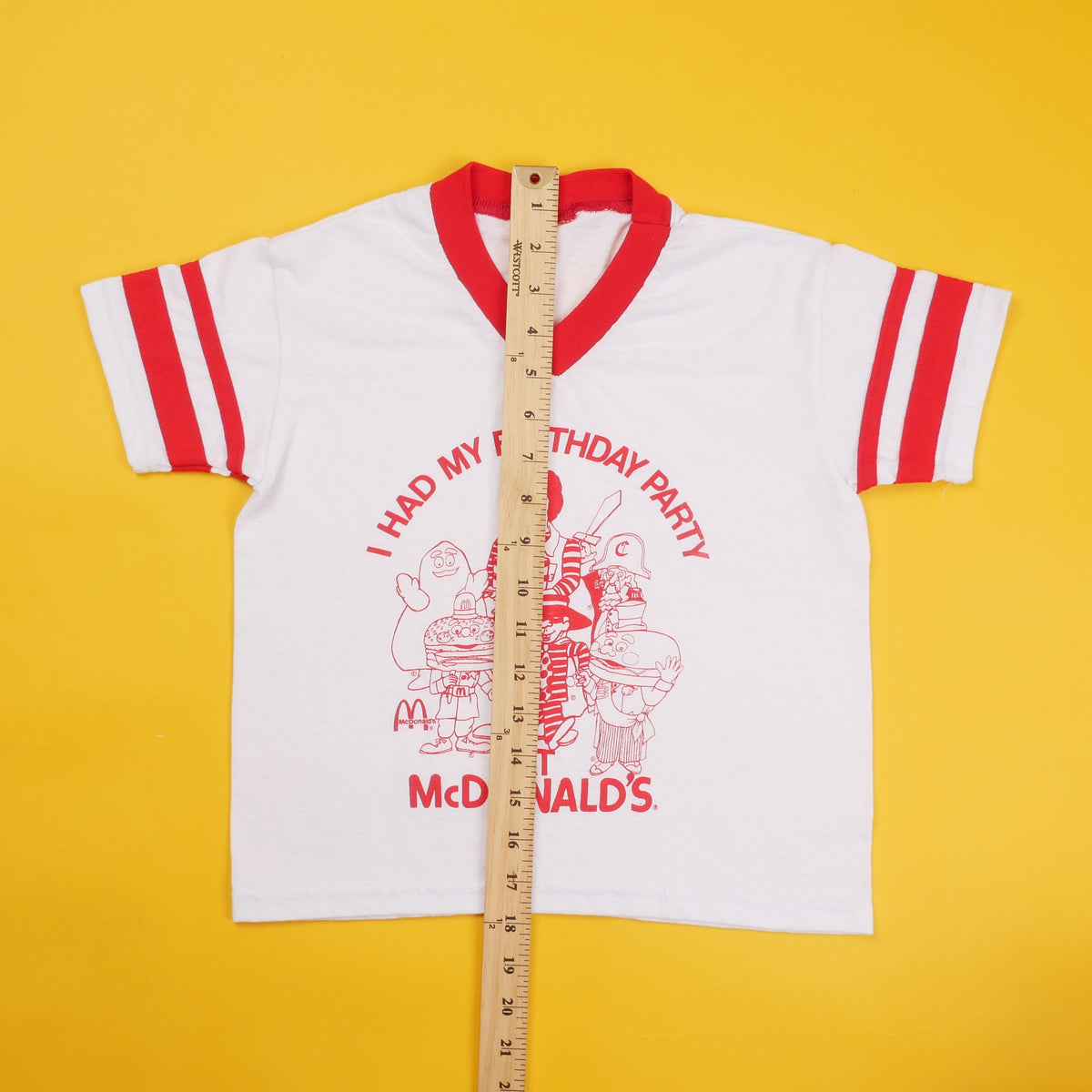 McDonalds Birthday Kids T-Shirt - YS