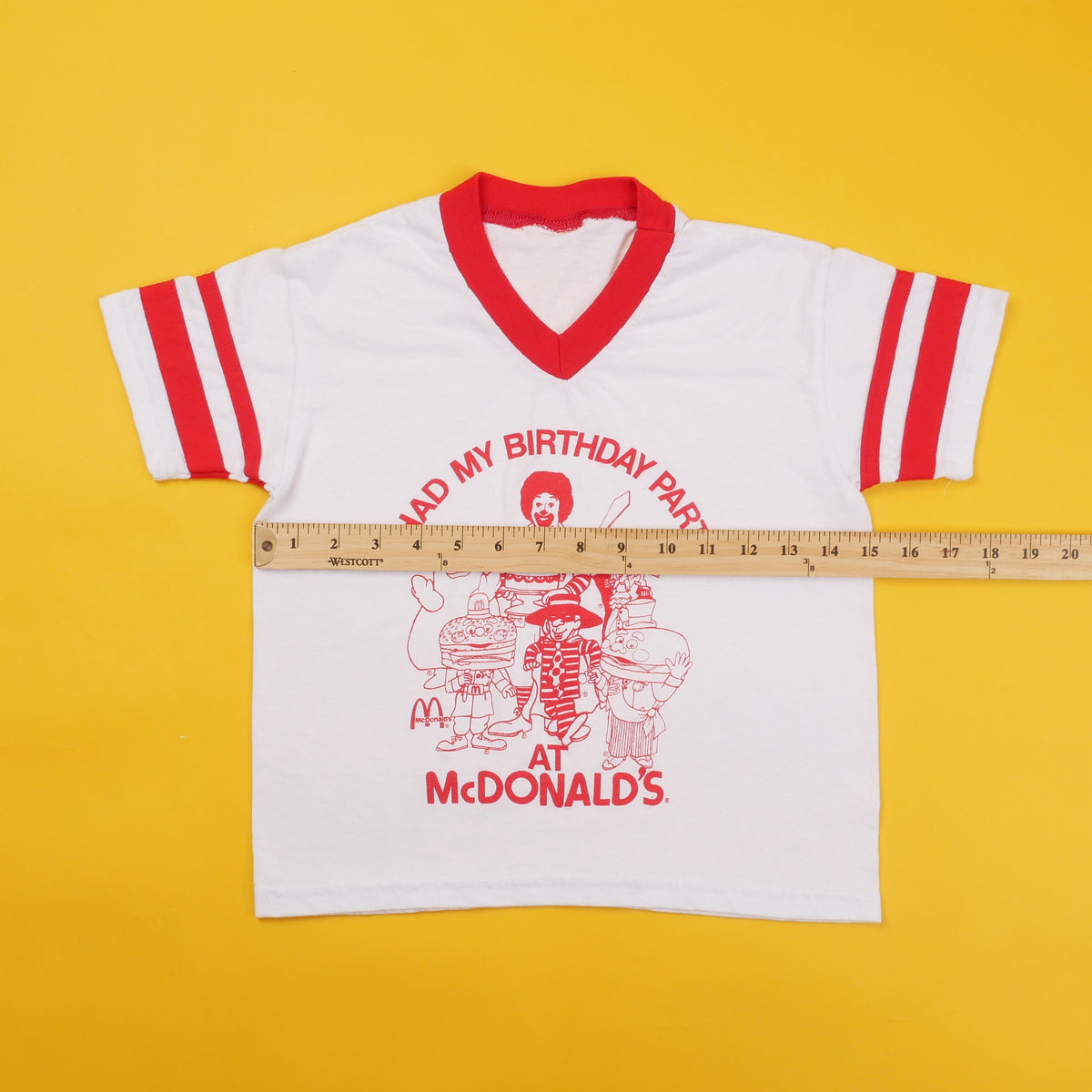 McDonalds Birthday Kids T-Shirt - YS