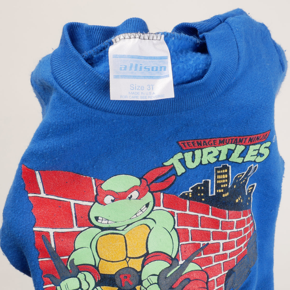 Vintage Teenage Mutant Ninja Turtles Kid's Sweatshirt - 3T