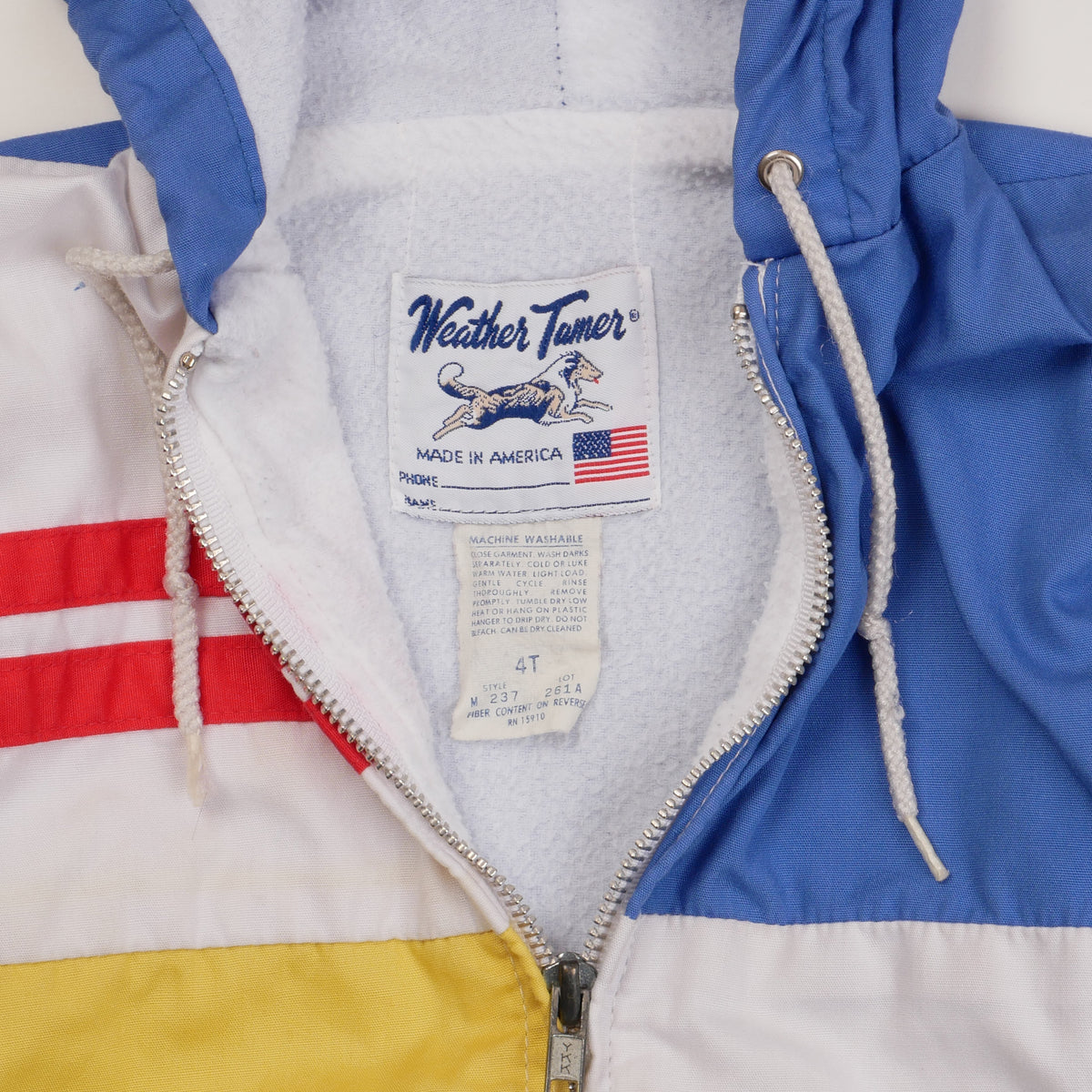 Vintage Weather Tamer Kids Jacket - T4