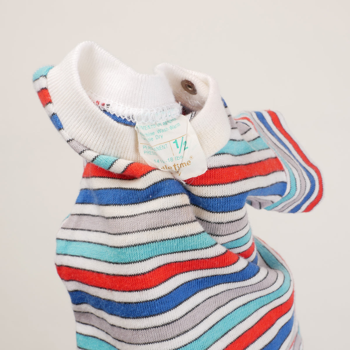 Vintage Striped Kids T-Shirt - 12M