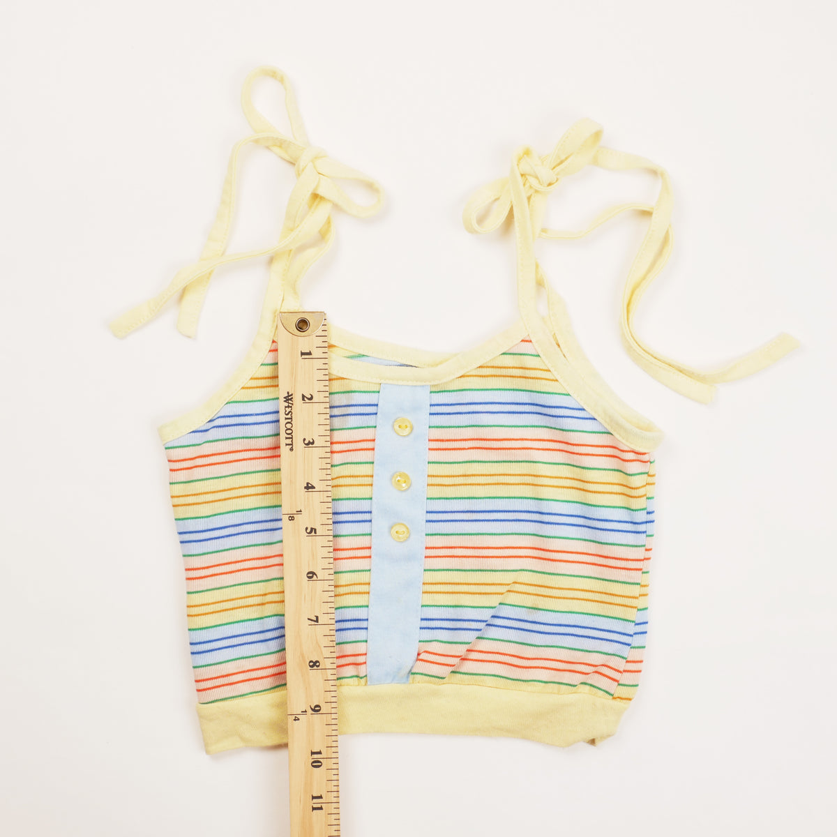 Rainbow Stripe Kids Tank Top - 18/24M