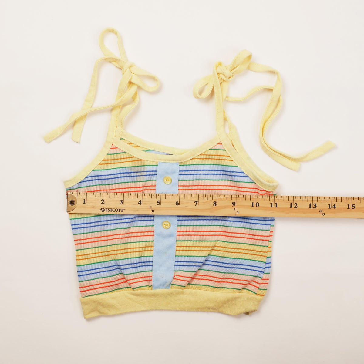 Rainbow Stripe Kids Tank Top - 18/24M