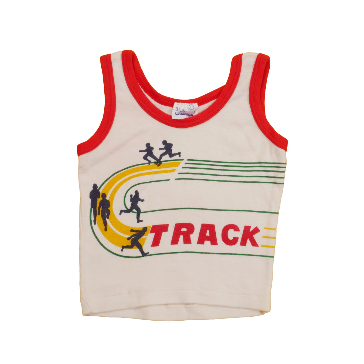 Vintage Track Kids Tank Top - 2T