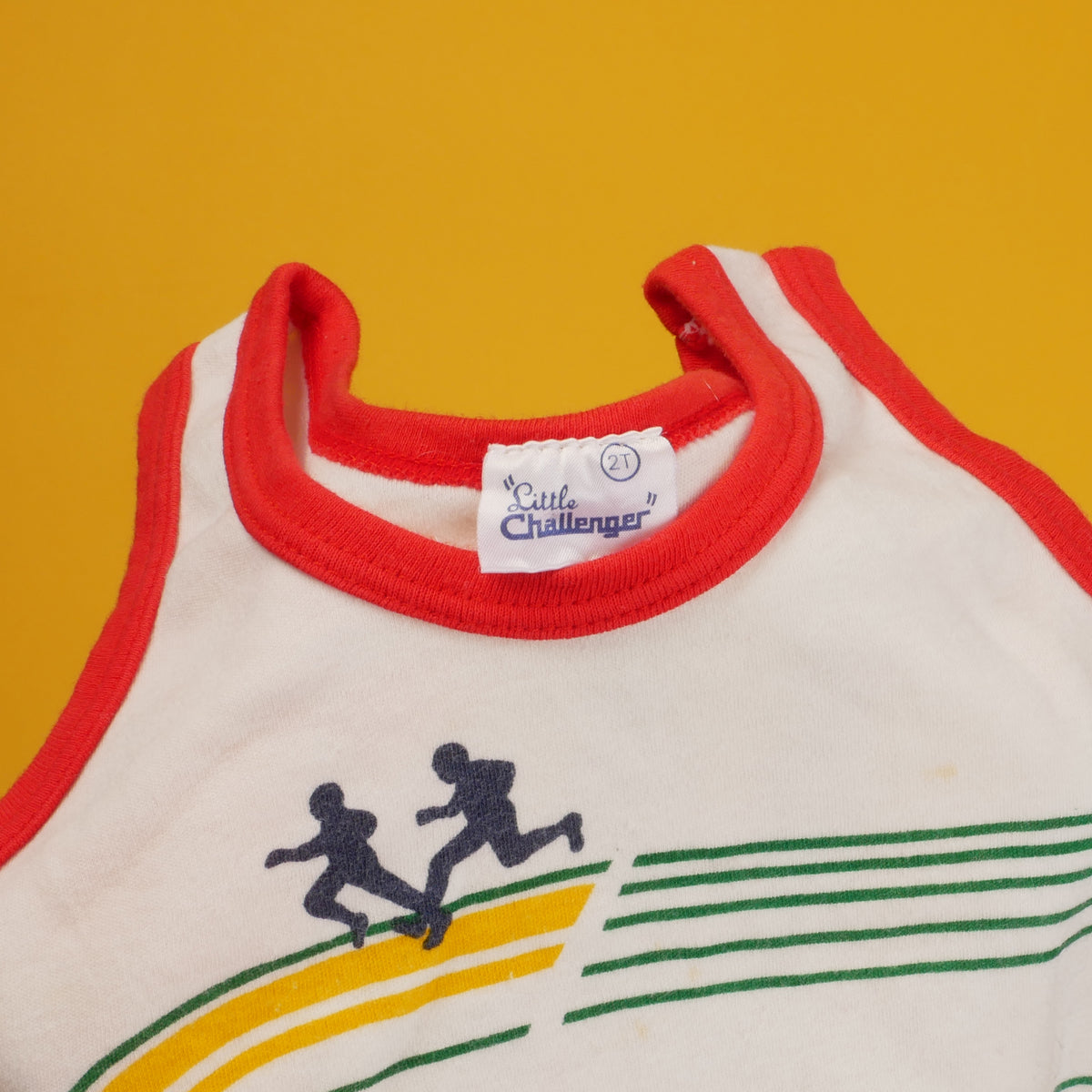 Vintage Track Kids Tank Top - 2T