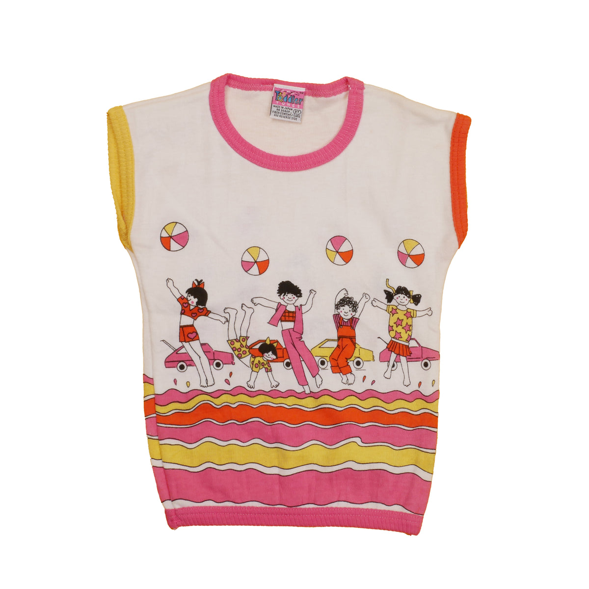 Vintage Japan Beach Kids Tank Top - 3T