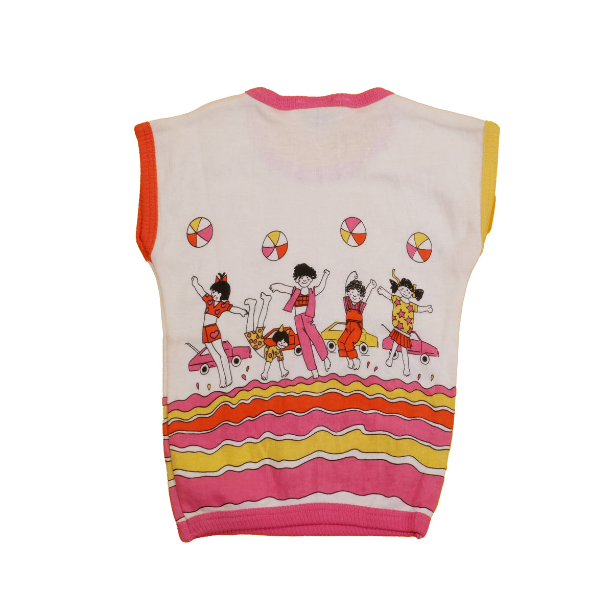 Vintage Japan Beach Kids Tank Top - 3T