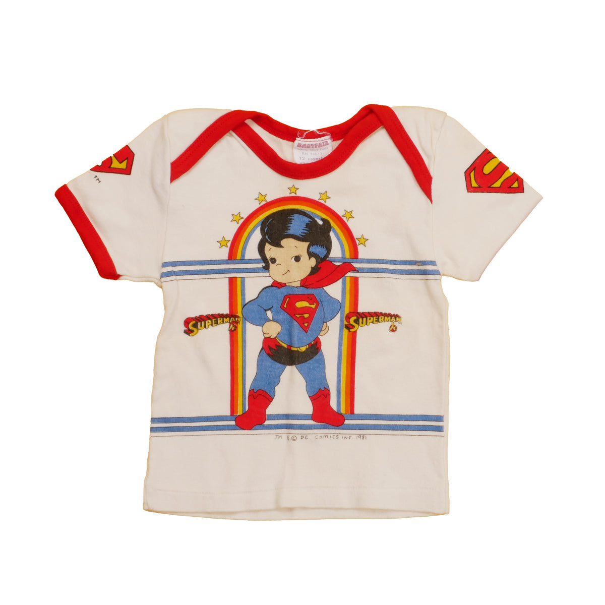 Vintage Superman Kids T-Shirt - 12M