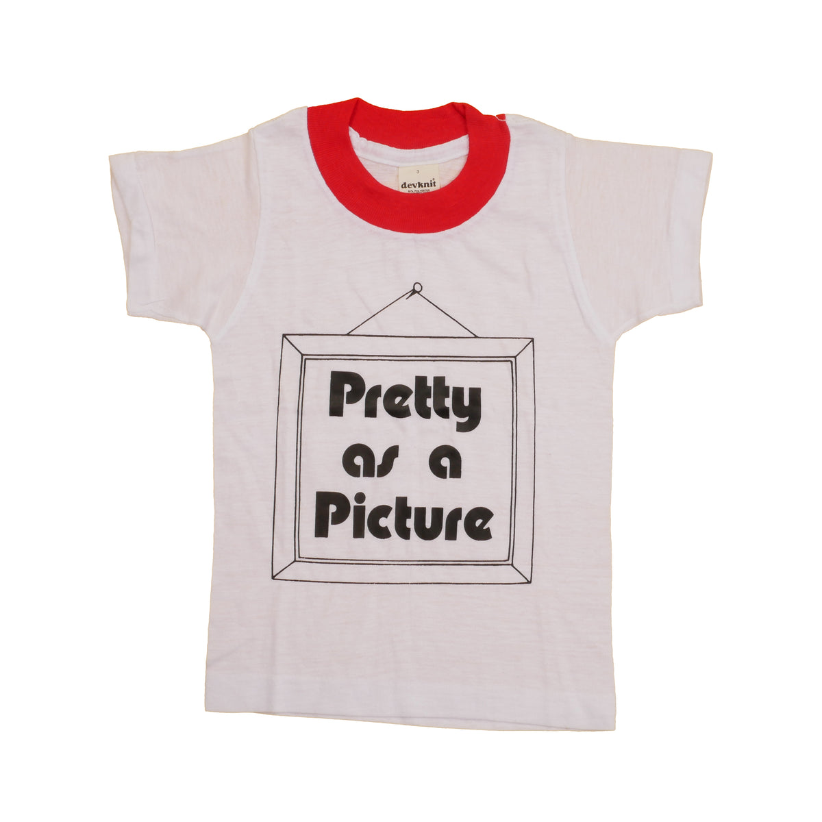 Vintage Pretty As a Picture Kids T-Shirt - 3T