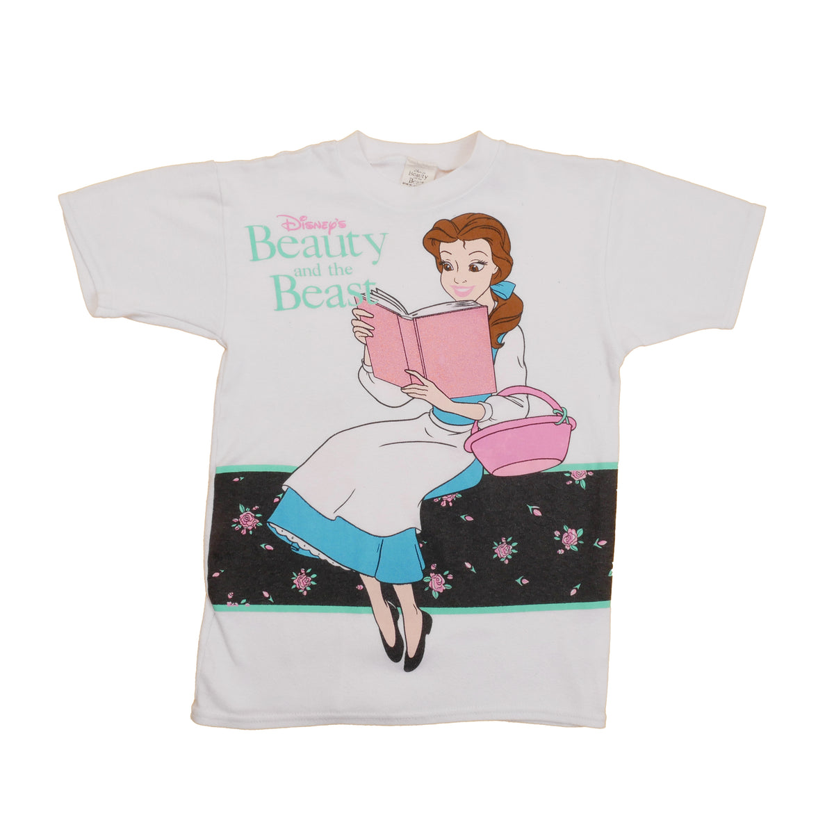 Vintage Beauty And The Beast Kids T-Shirt - M 5/6