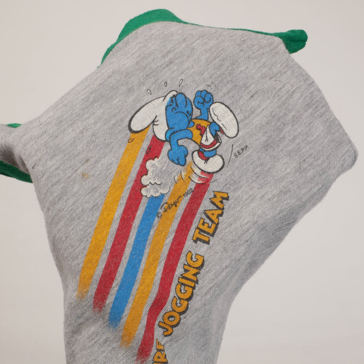 Vintage Smurfs Jogging Kids T-Shirt - 4T