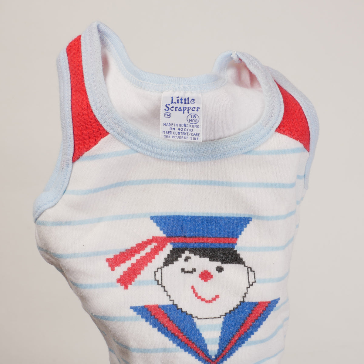 Vintage First Mate Kids Tank Top - 18M