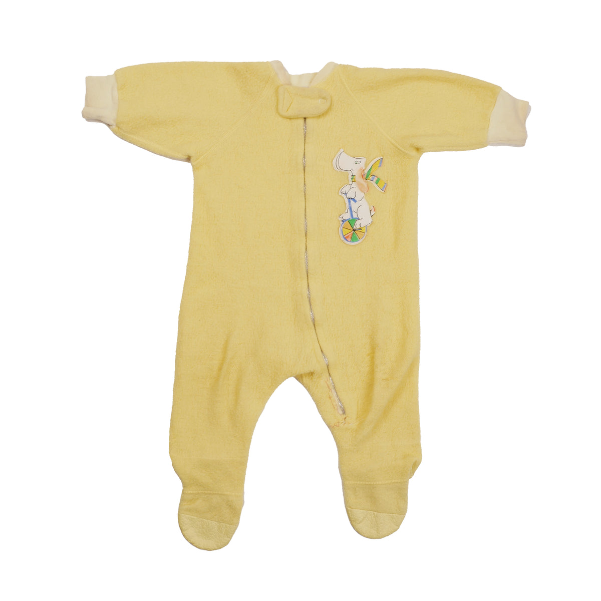 Vintage Circus Dog Baby Onesie - S