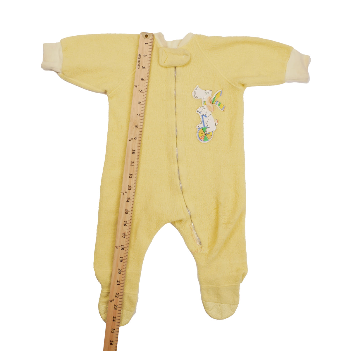 Vintage Circus Dog Baby Onesie - S