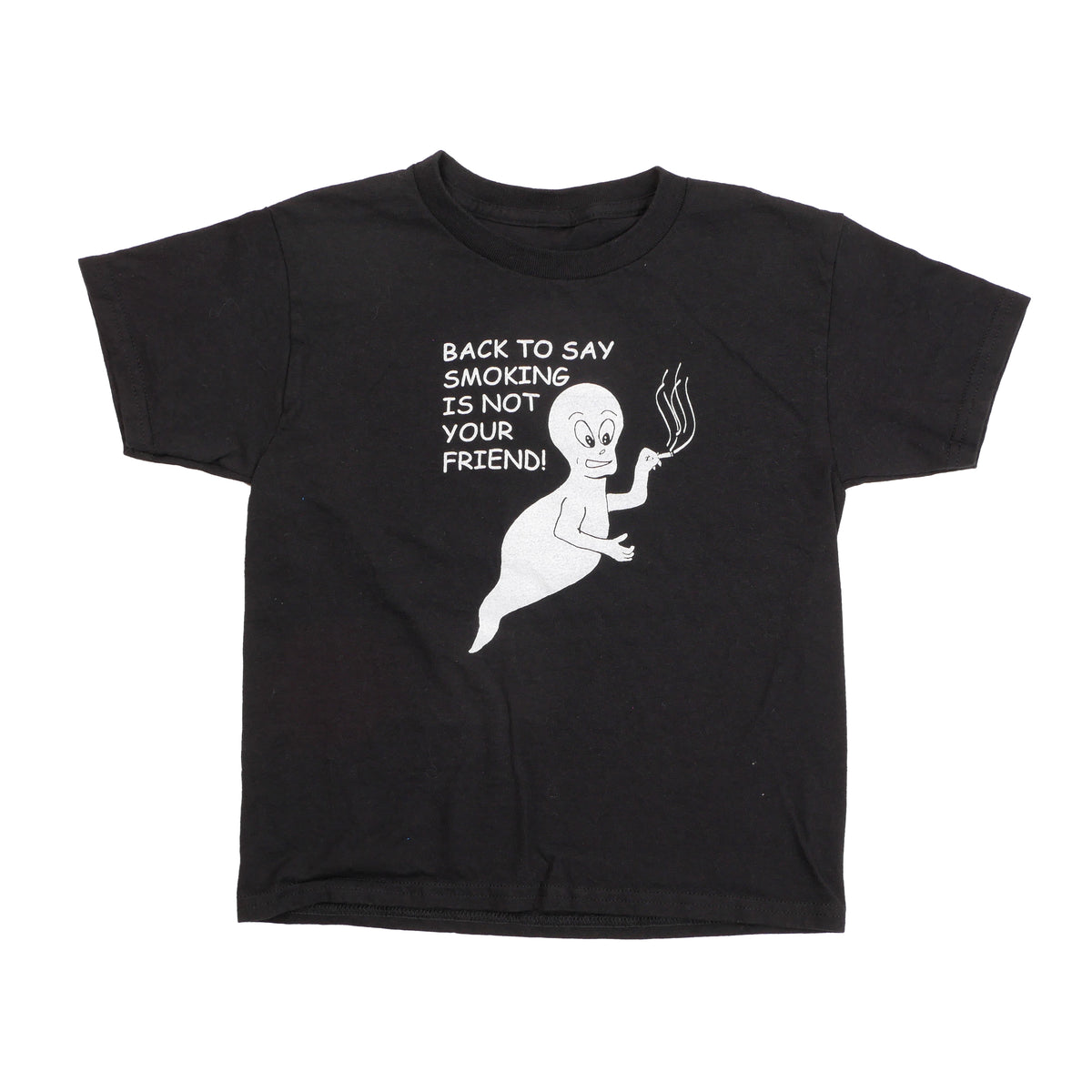 Casper The Ghost Smoking Kids T-Shirt - YS