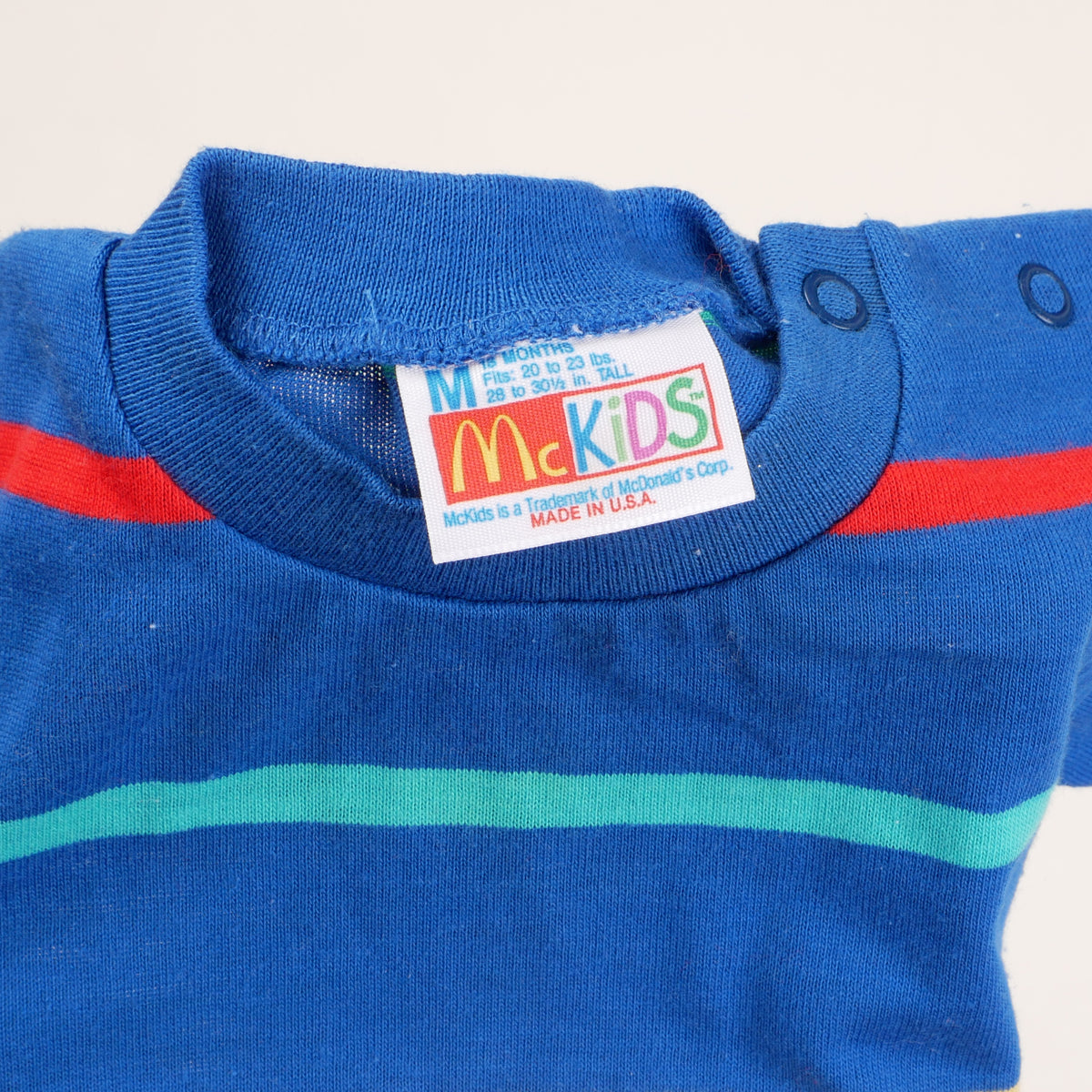 Vintage McDonalds Kids T-Shirt - 18M
