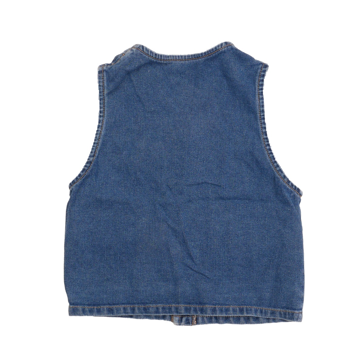 Vintage Guess Kids Denim Vest - L