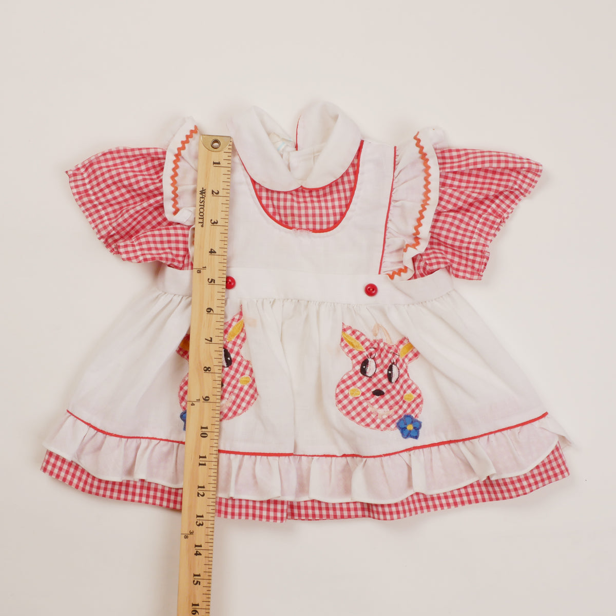 Vintage Milkmaid Kids Dress - 6M