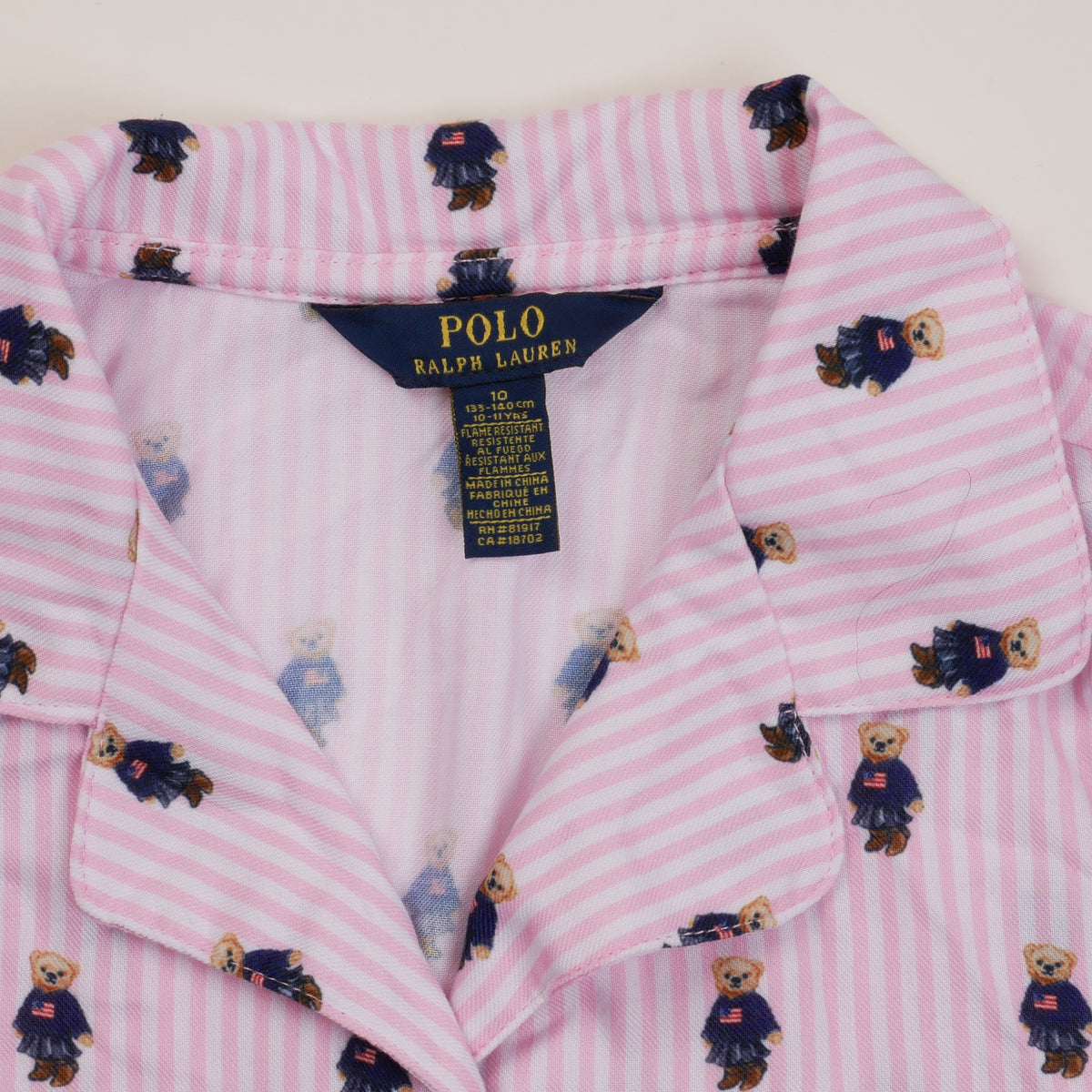 Vintage Ralph Lauren Pajamas Kids Top - 10