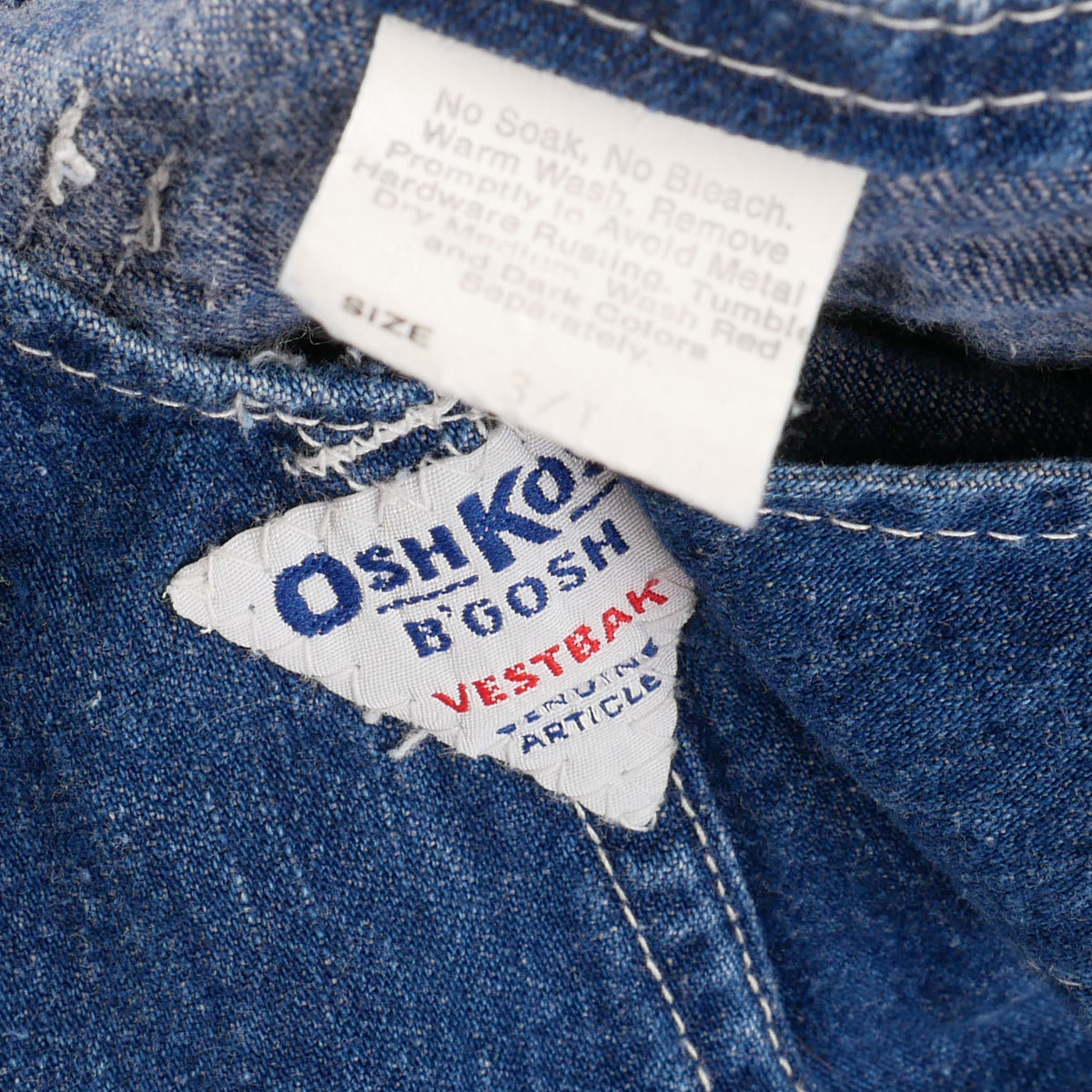 Vintage Osh Kosh B'gosh Denim Dress - 3T