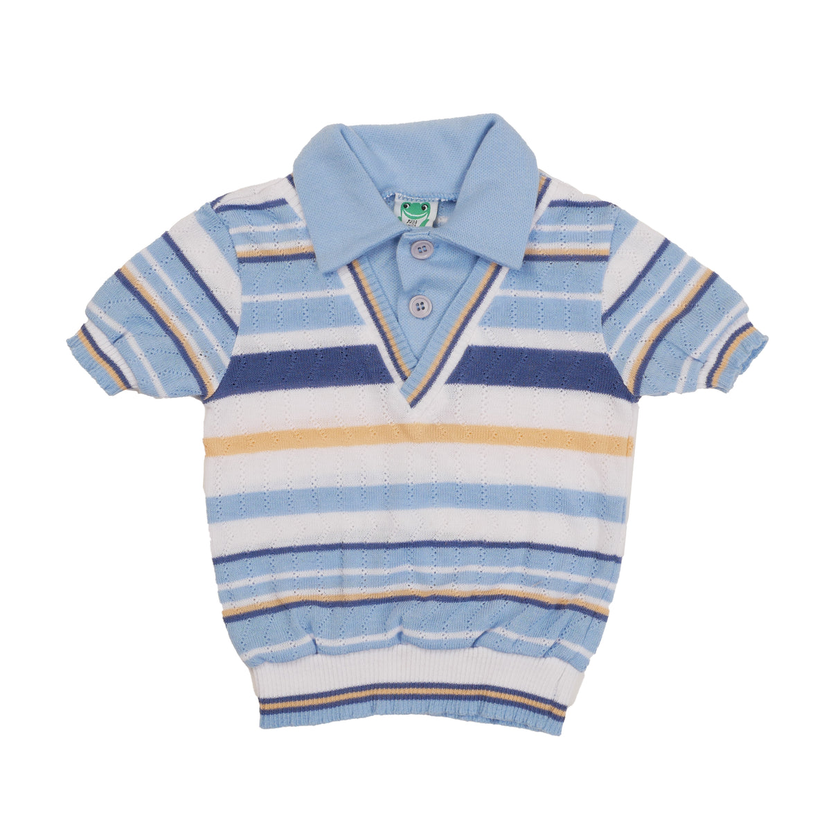 Vintage Bullfrog Knits Kids Polo Shirt - Size 5
