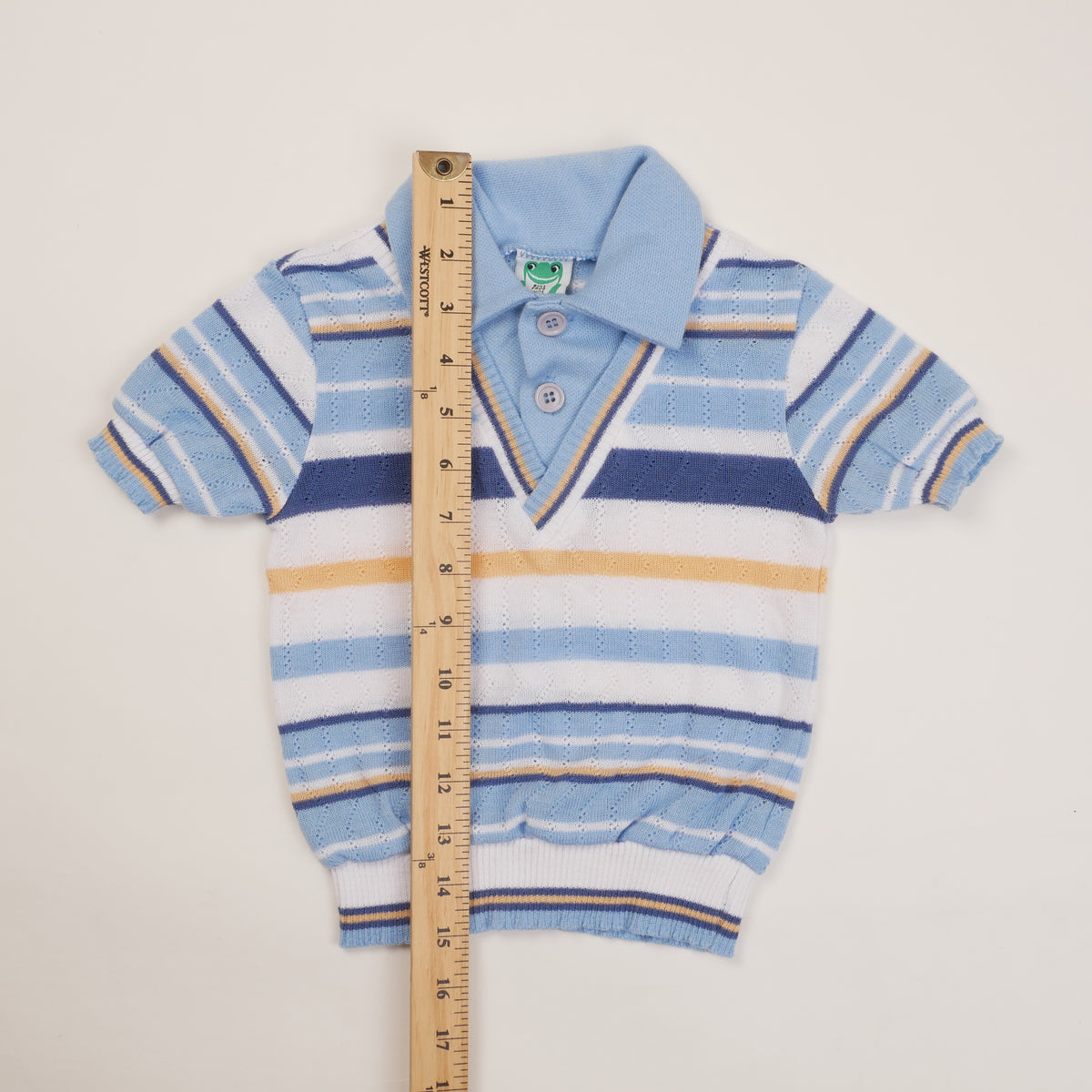 Vintage Bullfrog Knits Kids Polo Shirt - Size 5