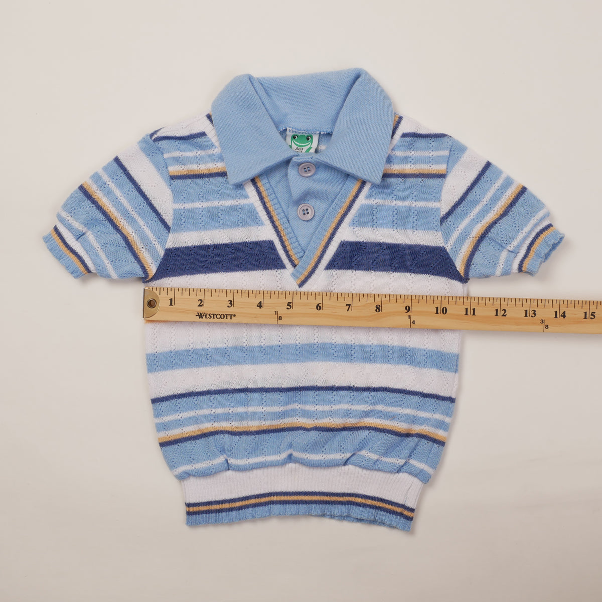 Vintage Bullfrog Knits Kids Polo Shirt - Size 5