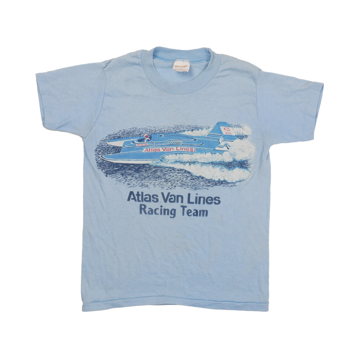 Vintage Atlas Van Lines Kids T-Shirt - YM
