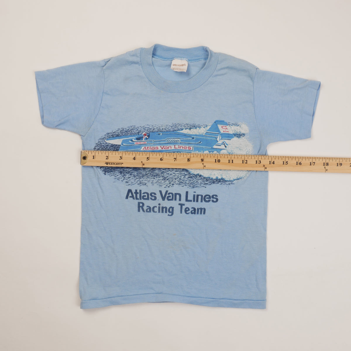 Vintage Atlas Van Lines Kids T-Shirt - YM