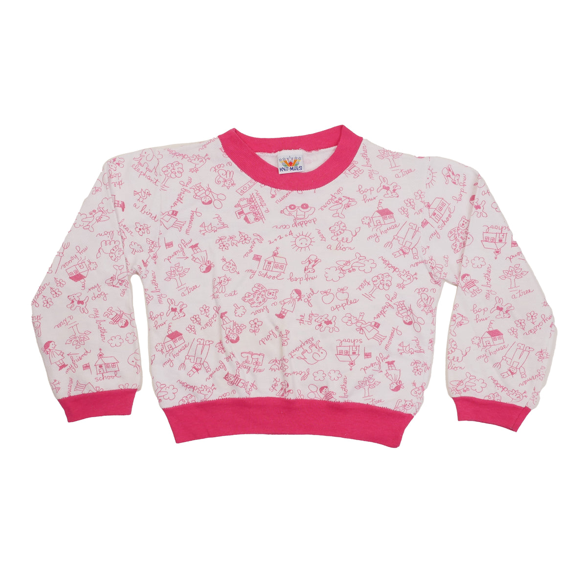 Vintage Knit-Mates Kid's Sweatshirt - 3T