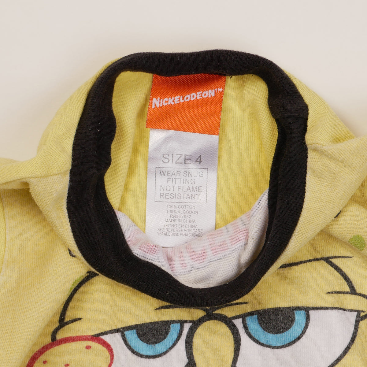 Sponge Bob Square Pants Kids T-Shirt - Size 4