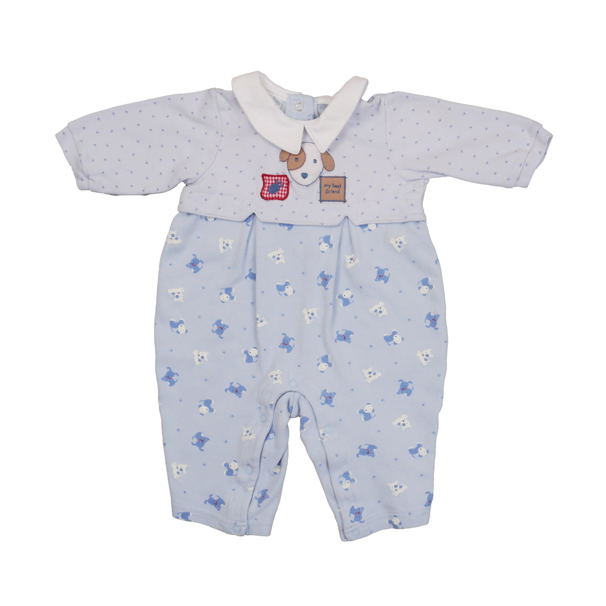 Vintage Sprockets Puppy Baby Onesie - 3/6M