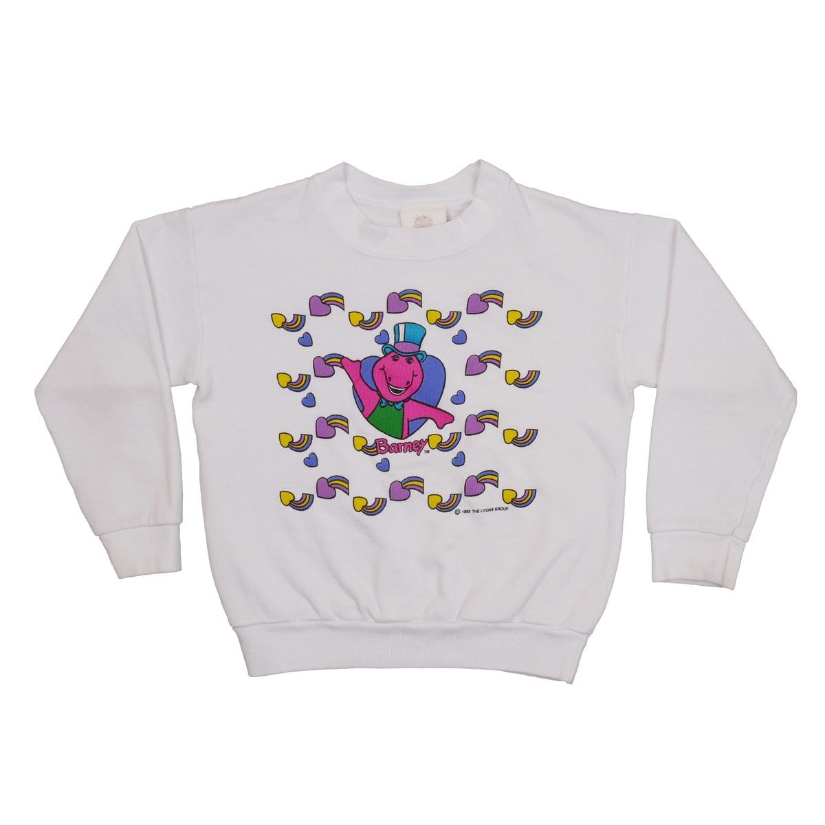 Vintage Barney Kid's Sweatshirt - 6X