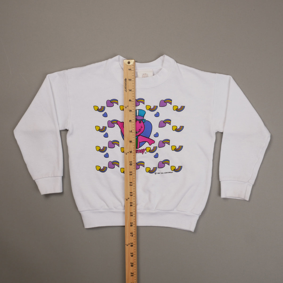 Vintage Barney Kid's Sweatshirt - 6X