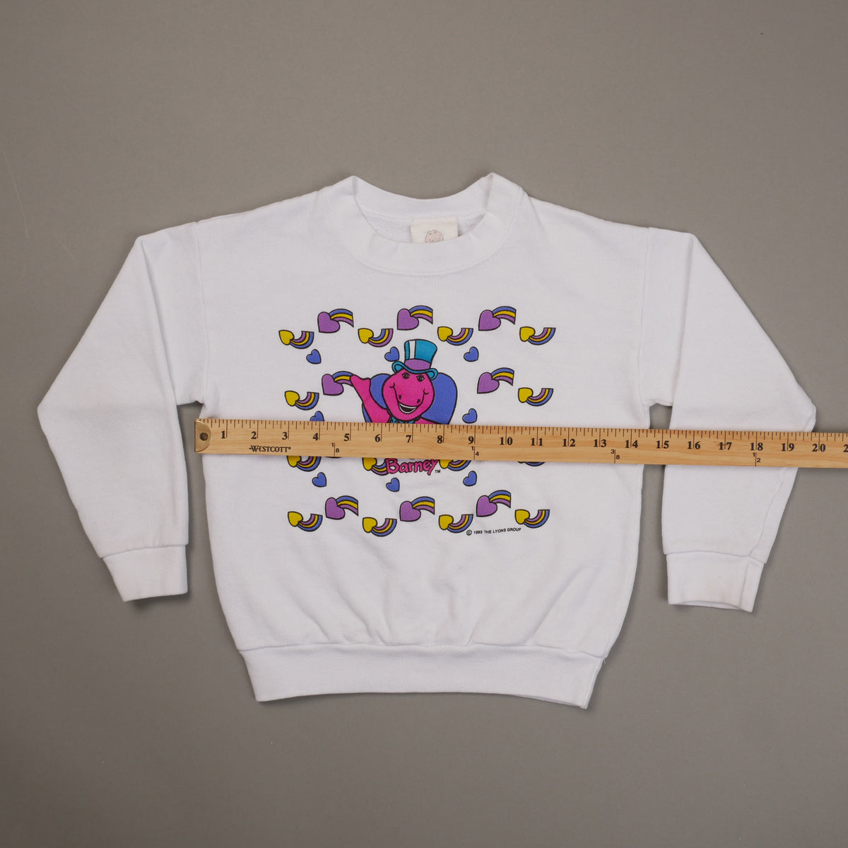 Vintage Barney Kid's Sweatshirt - 6X