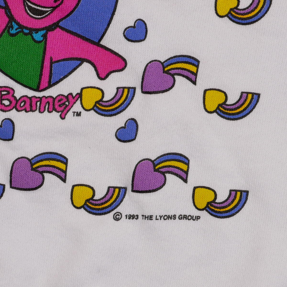 Vintage Barney Kid's Sweatshirt - 6X