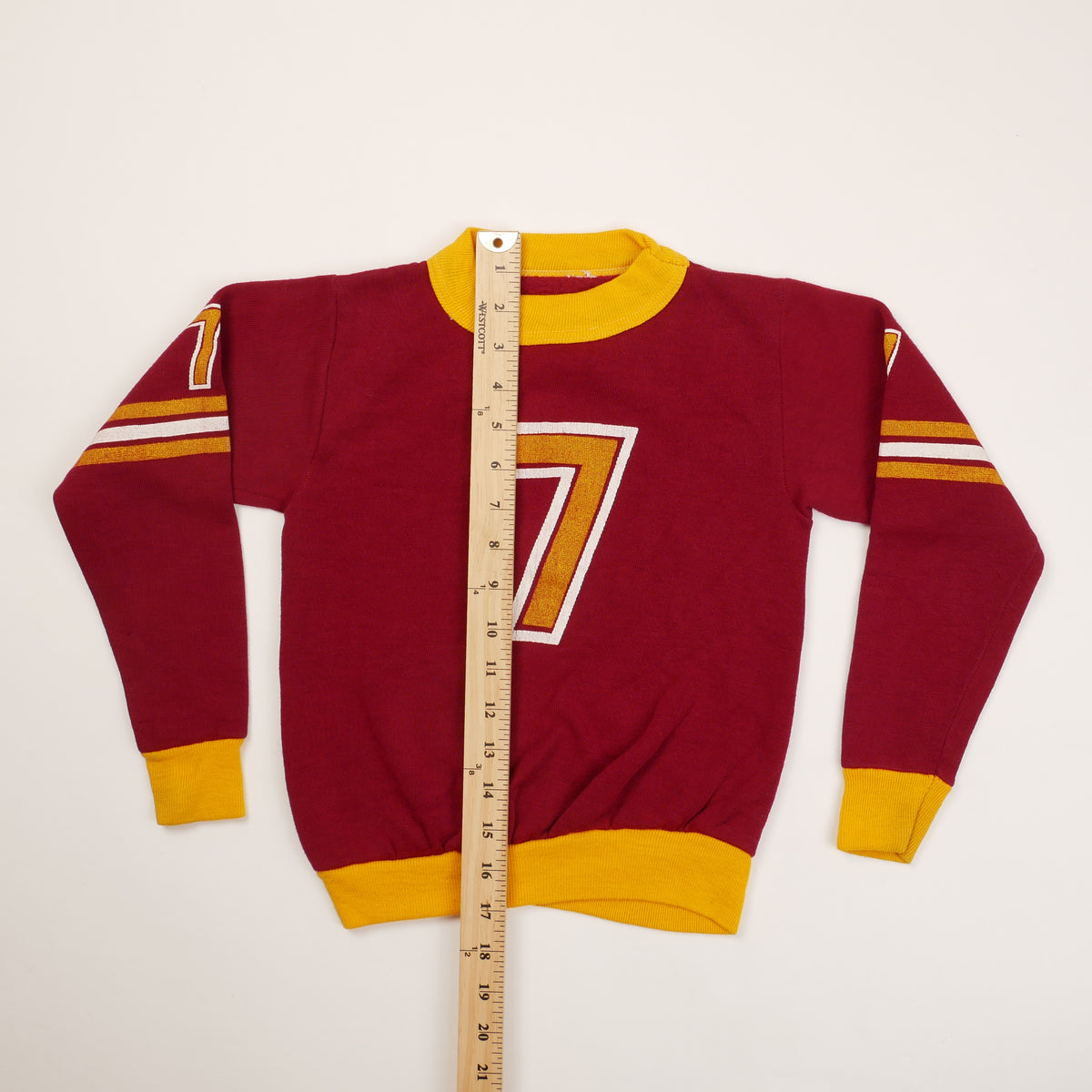 Vintage 7 Football Kid's Sweatshirt - YS