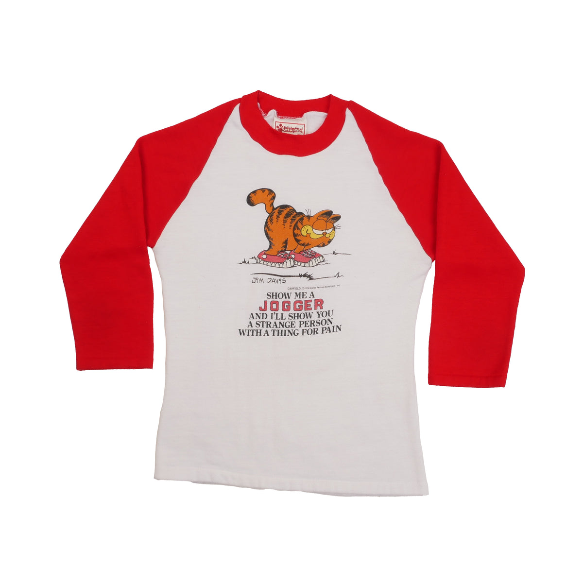 Vintage Garfield Raglan Sweatshirt - YM