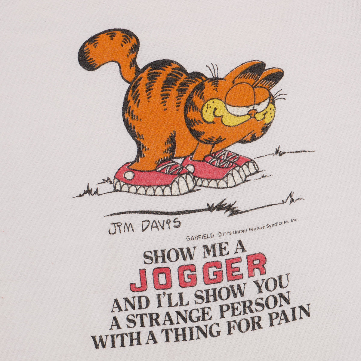 Vintage Garfield Raglan Sweatshirt - YM
