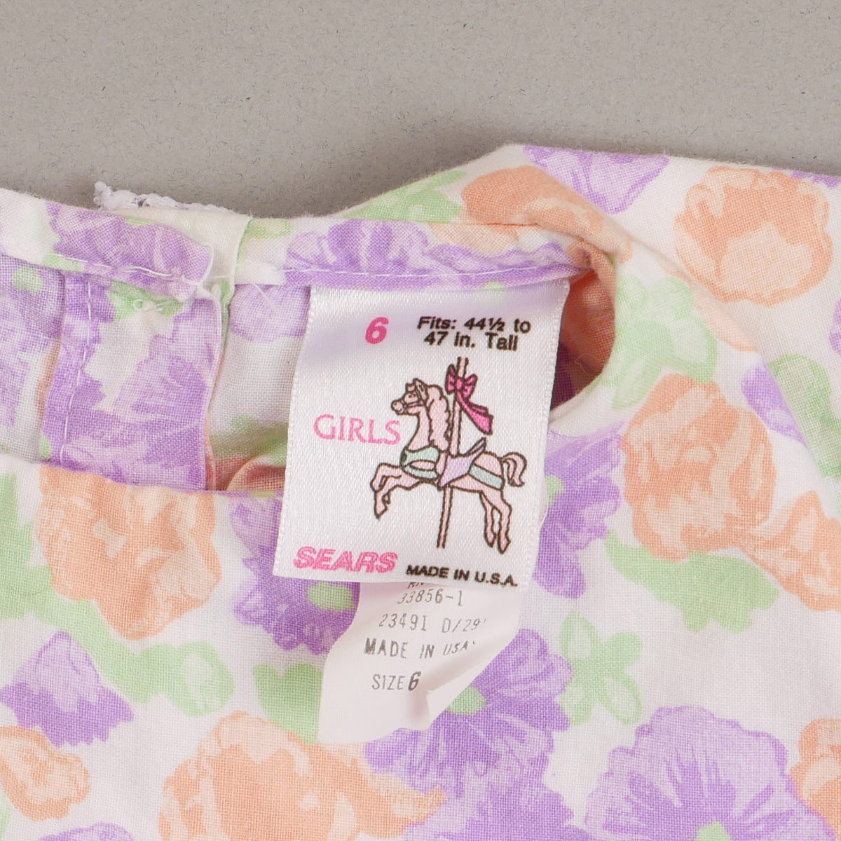 Vintage Sears Kids Dress - Size 6