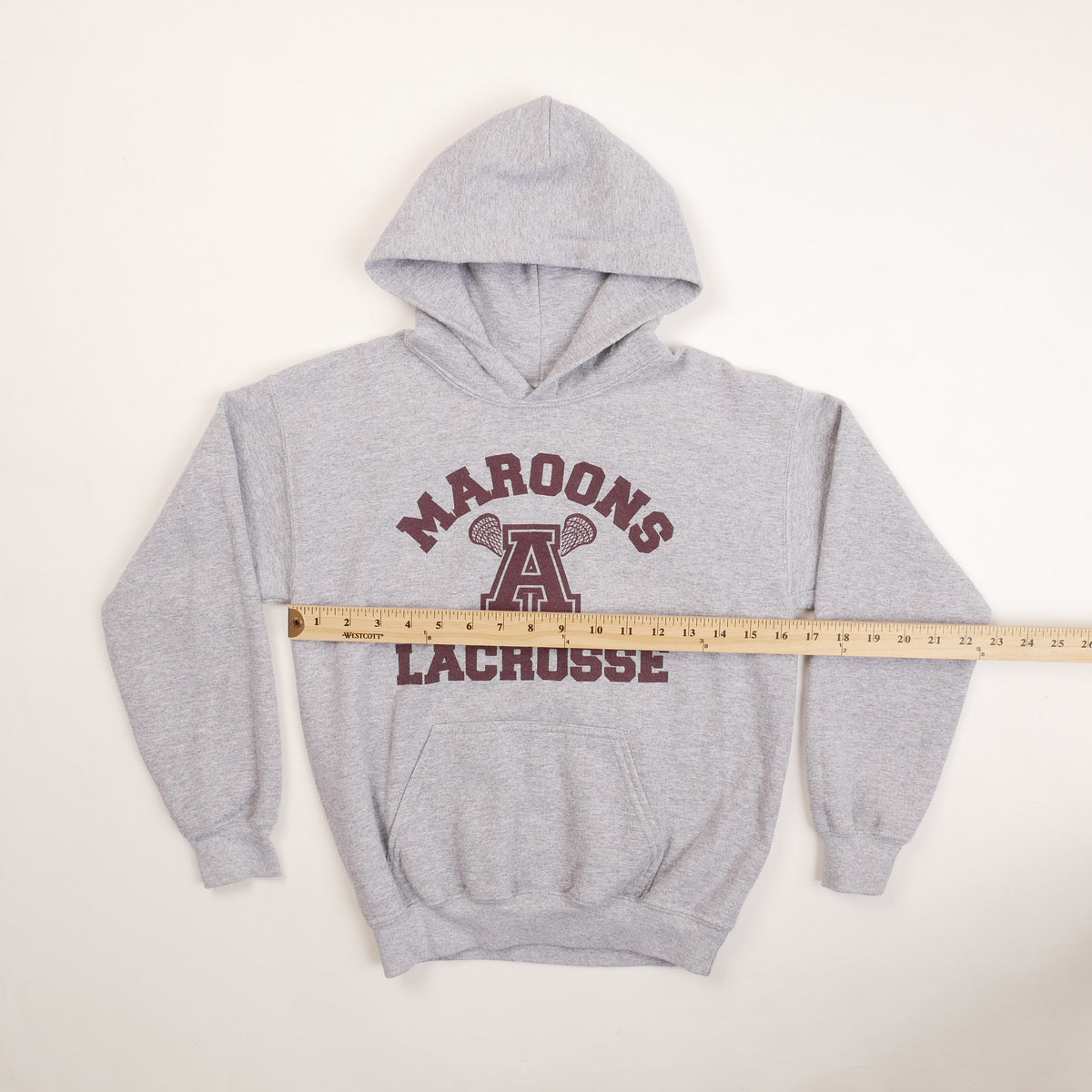 Vintage Lacrosse Kids Hoodie - YS