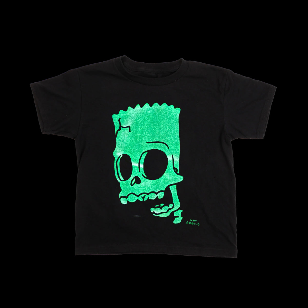 Bart Glow-in-the-Dark Kids T-Shirt - YS