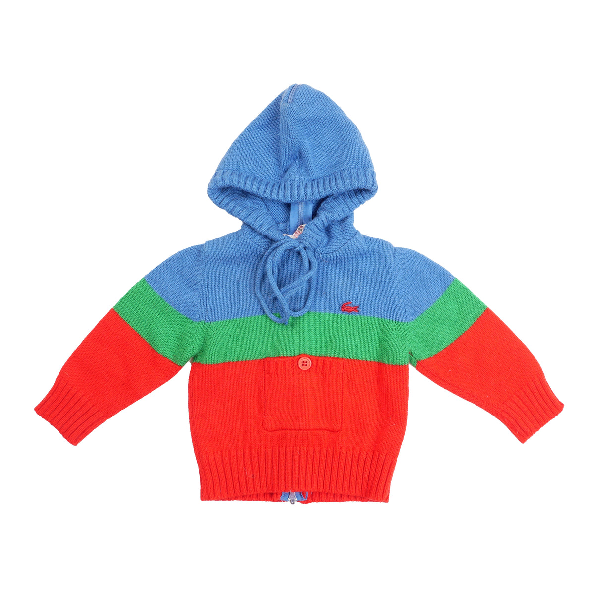 Vintage Lacoste Kids Hoodie - 6/12M