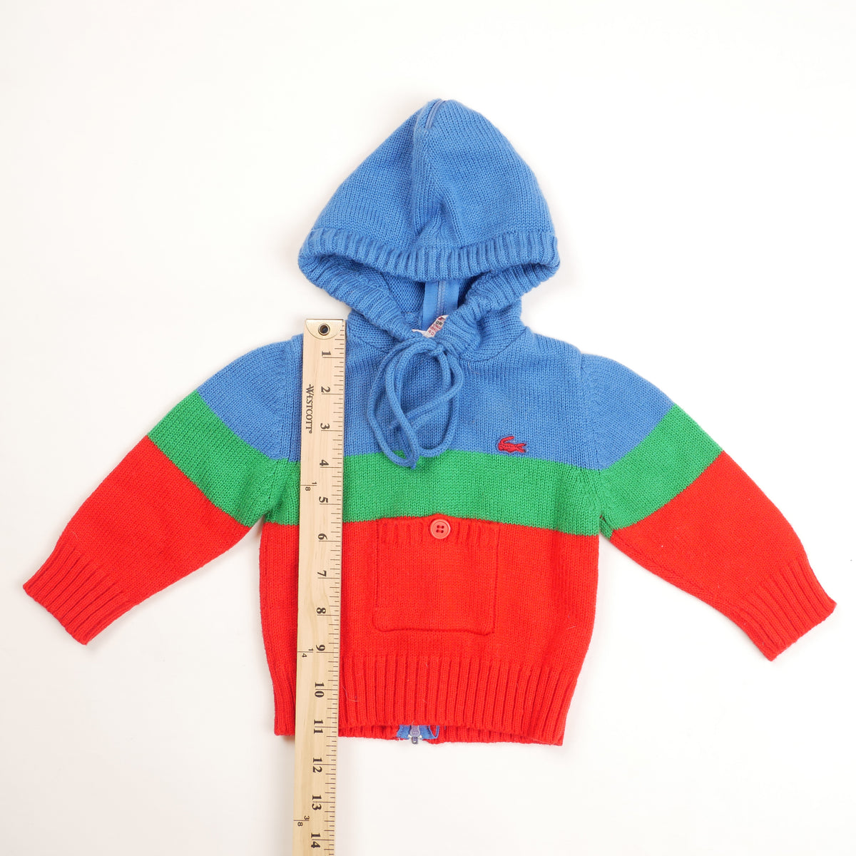 Vintage Lacoste Kids Hoodie - 6/12M