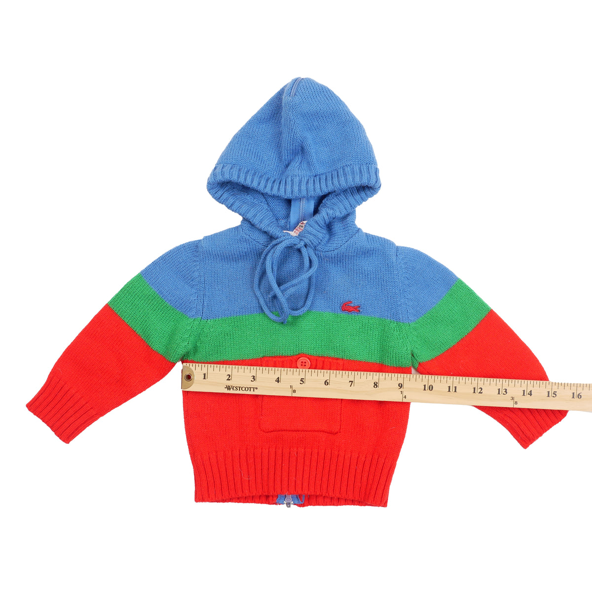 Vintage Lacoste Kids Hoodie - 6/12M