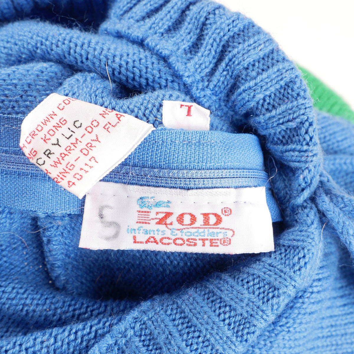 Vintage Lacoste Kids Hoodie - 6/12M