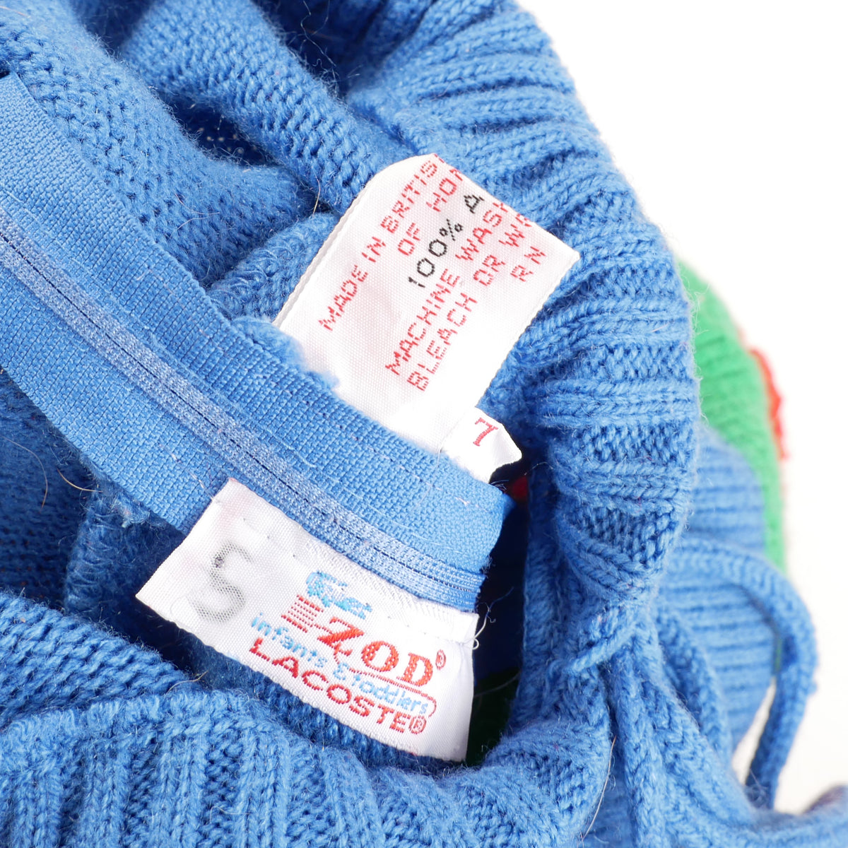 Vintage Lacoste Kids Hoodie - 6/12M