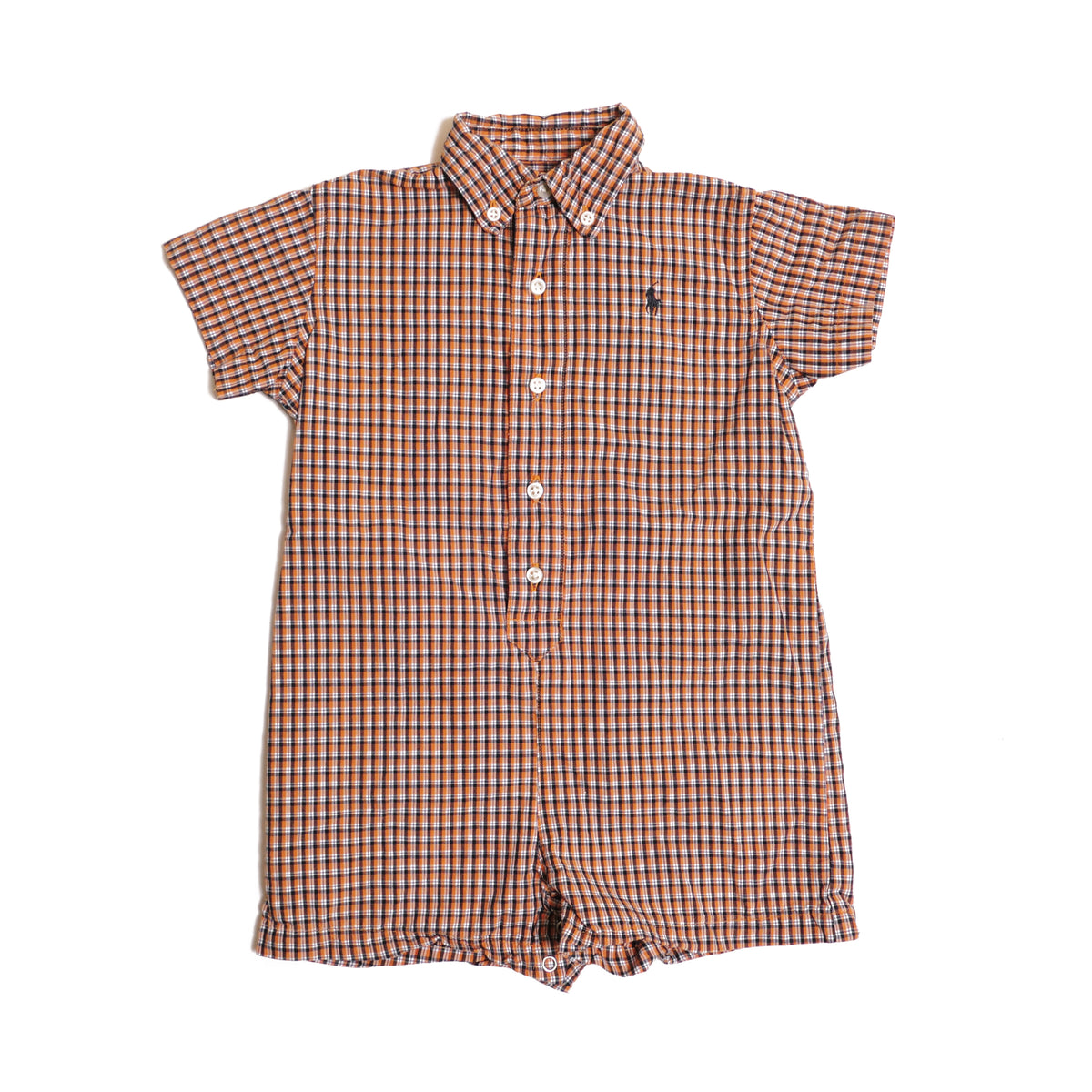 Ralph Lauren Button Onesie - 24M